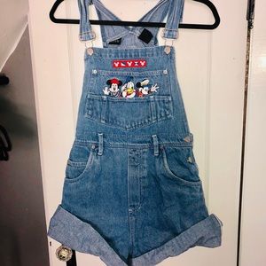 Vintage Mickey overalls